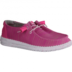 Hey Dude Wendy Sport Mesh Bright Pink - sportlicher Schnürschuh