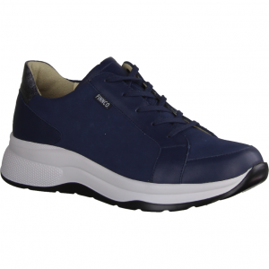 Finn Comfort Lafayette Navy/Platin (blau) - Schnürschuh mit loser Einlage