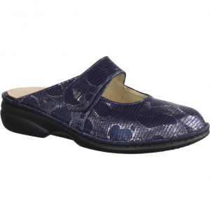 Finn Comfort Stanford Marine (blau) - Clogs