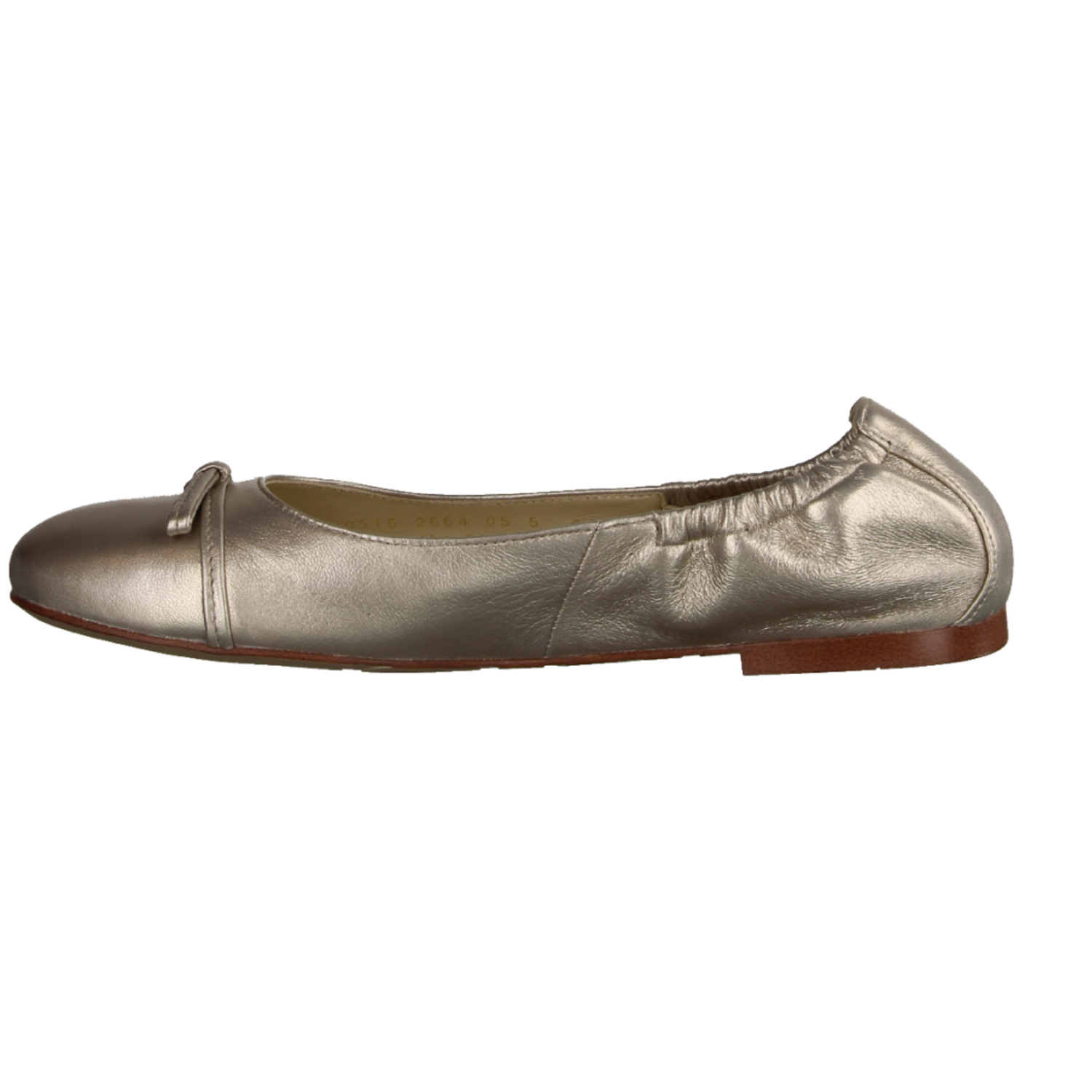 Högl 1005167800 Ballerina, Damen, modische Schuhe, Leder, Lightbronce - Top 5 - Bild-4