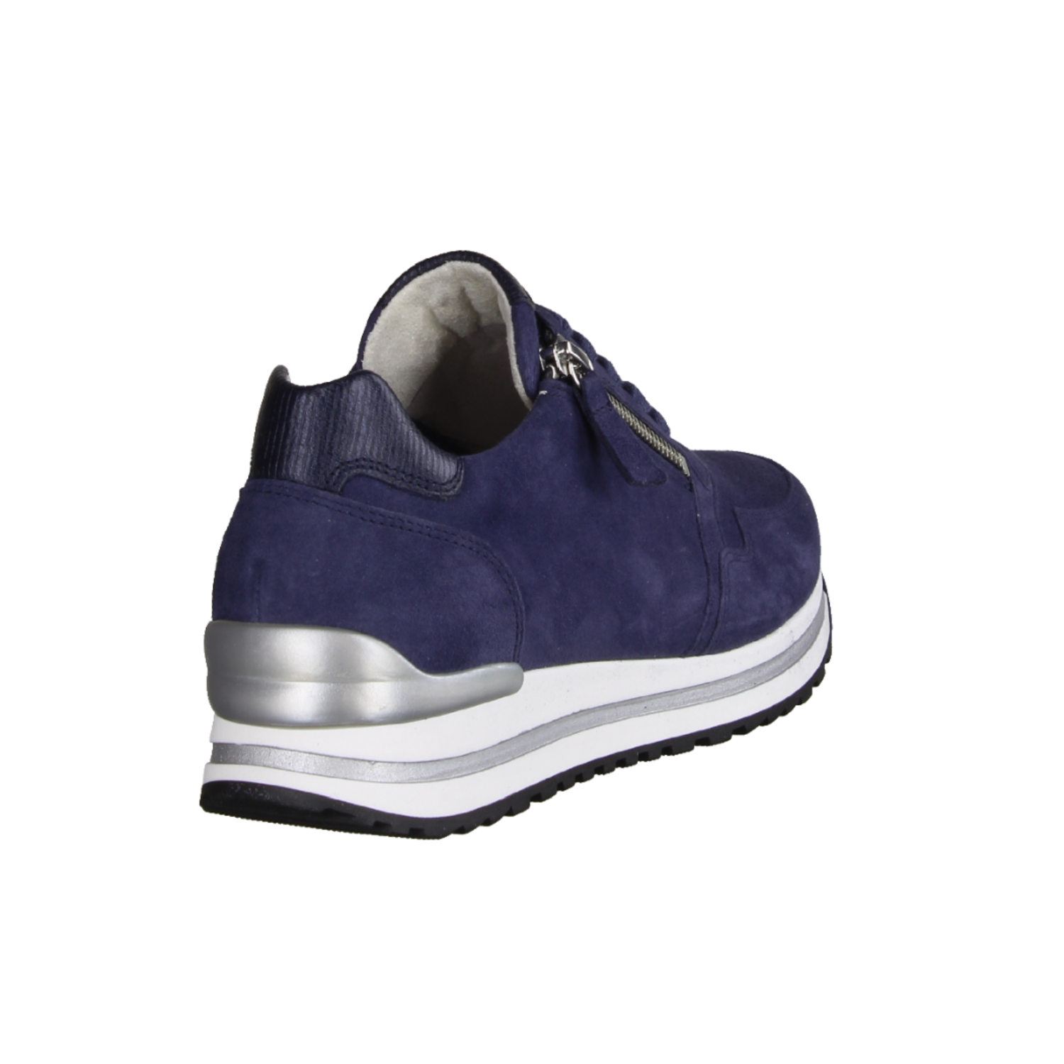 Gabor Comfort 46528-26 Sneaker, Damen, Leder, Blau, Wechselfußbett - Bequeme - Bild-2