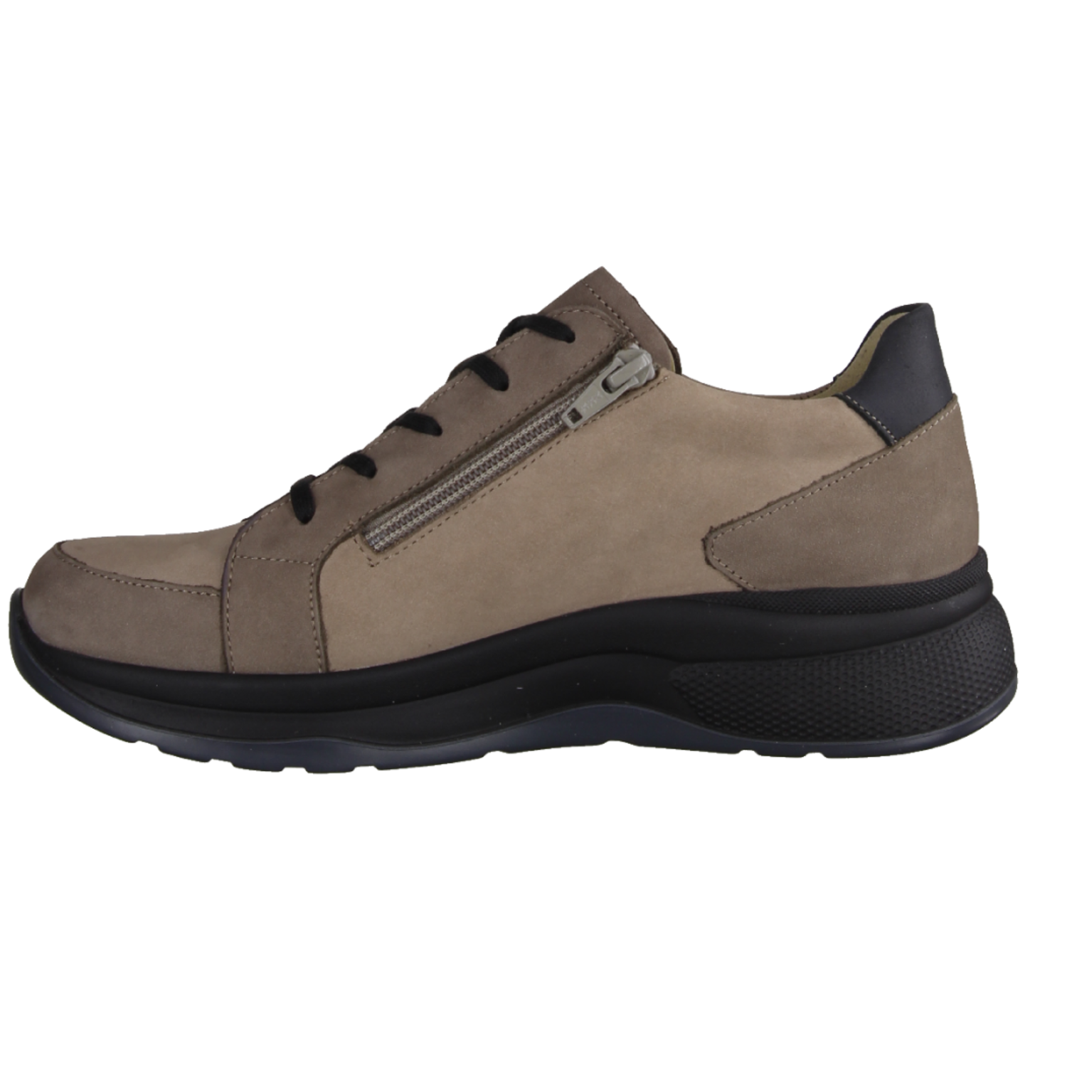 Finn Comfort Lafayette Damen Halbschuhe, Schnürer, Leder, Beige, Wechselfußbett - Bild-4