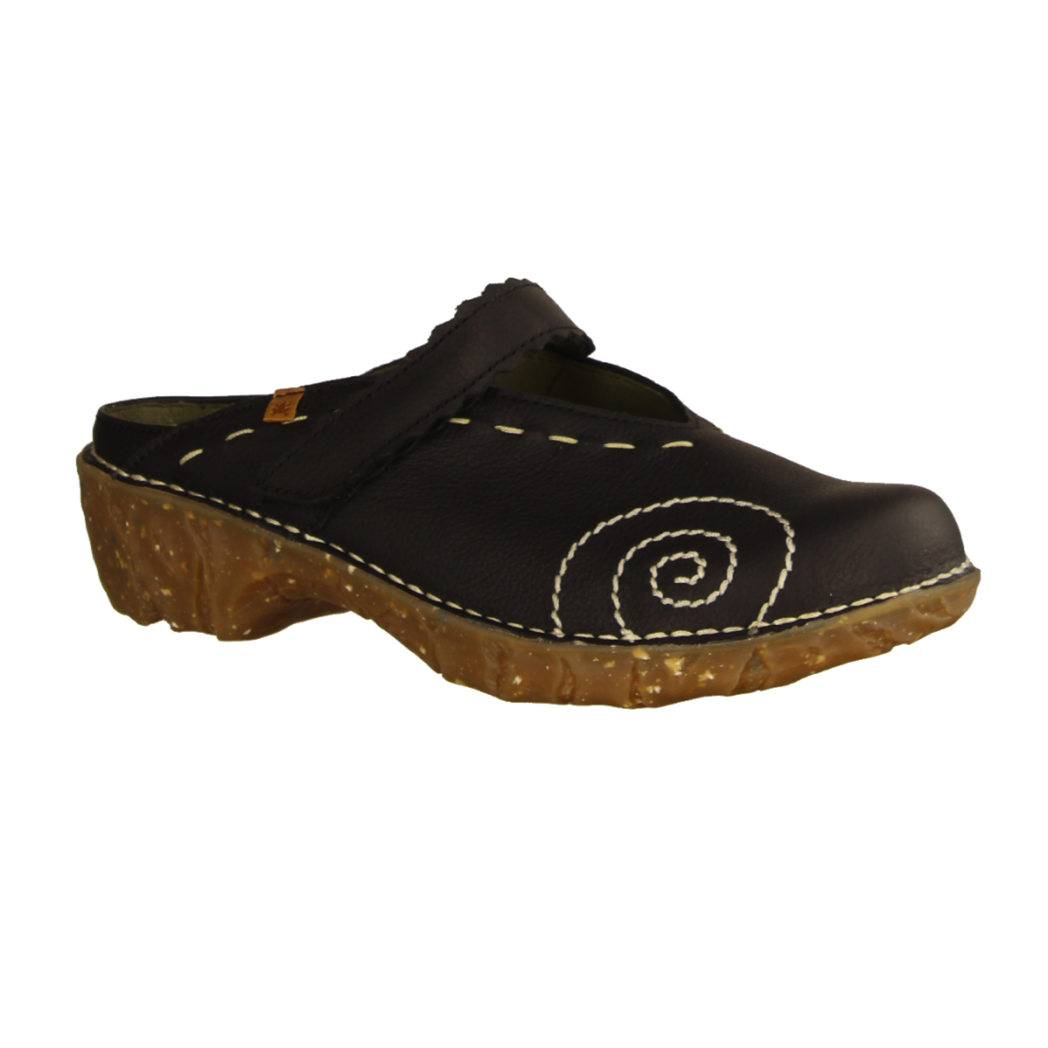 El Naturalista NG96 Yggdrasil, Pantolette, Glogs, Schwarz, Leder, Damen - /