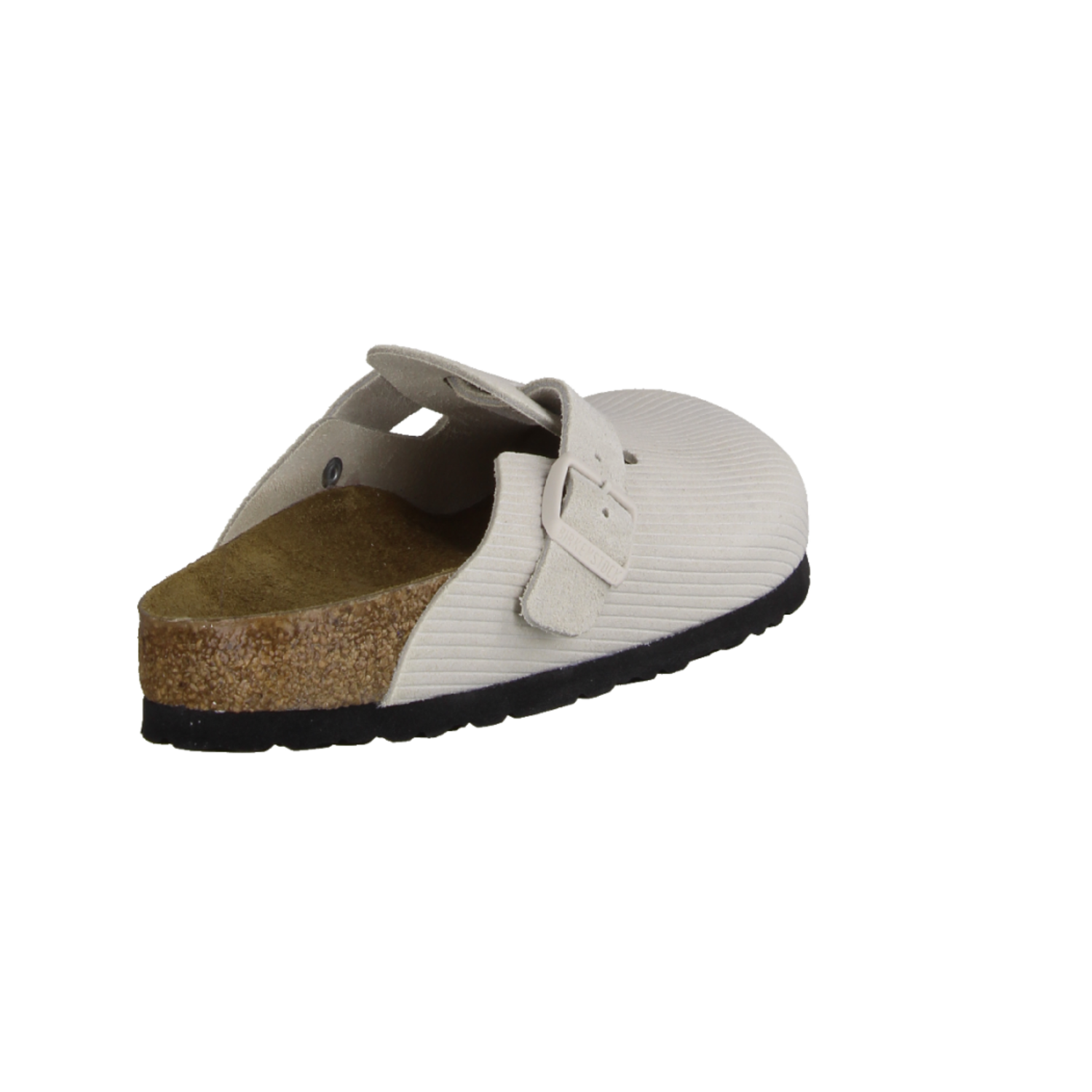 Birkenstock Boston BS 1025270 Damenschuhe, Pantolette, Weiß, Schmale Weite - - Bild-2