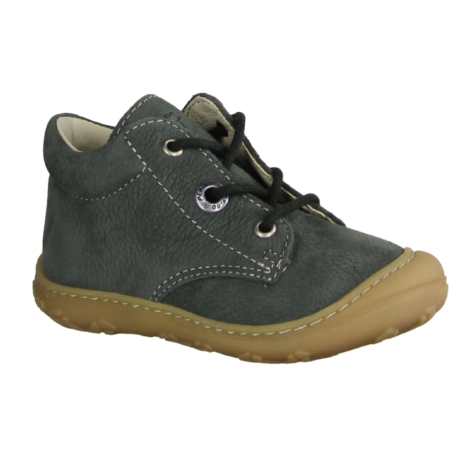 Ricosta Cory 1200103570 in Salbei, Weit, Leder, Lauflernschuh, - Kinderschuhe