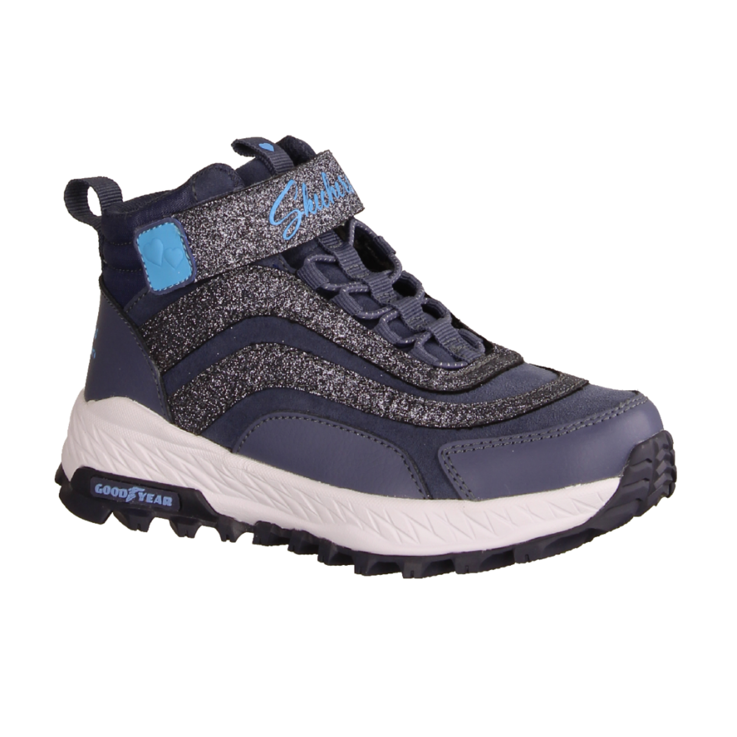 Skechers Fuse Treat 302948L Sneaker, Girls, Slate (Schiefer), Leder/Textil, NEU