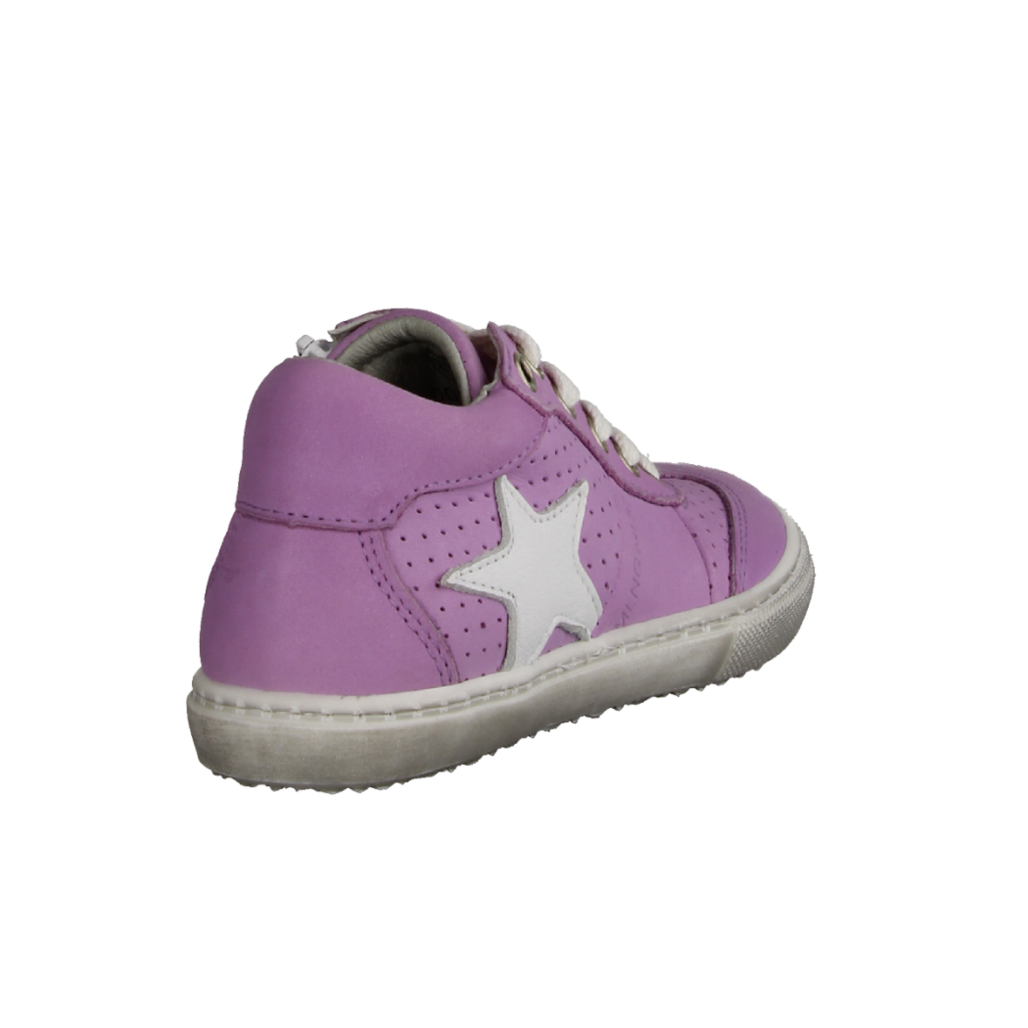 Däumling 600011M28 Kinderschuhe, Mädchen, Sneaker, Leder, Lavendel, Weite M - Bild-2