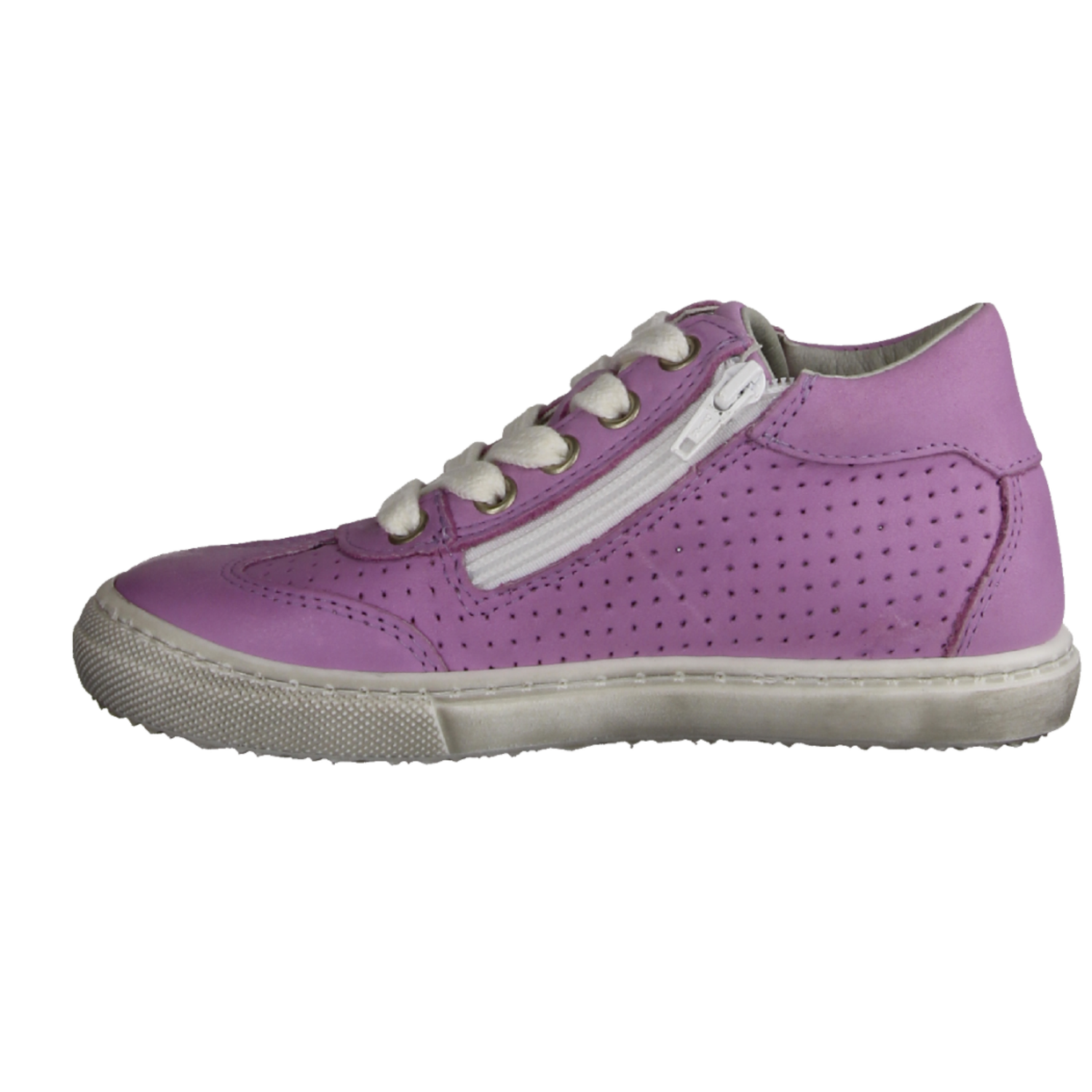 Däumling 600011M28 Kinderschuhe, Mädchen, Sneaker, Leder, Lavendel, Weite M - Bild-4