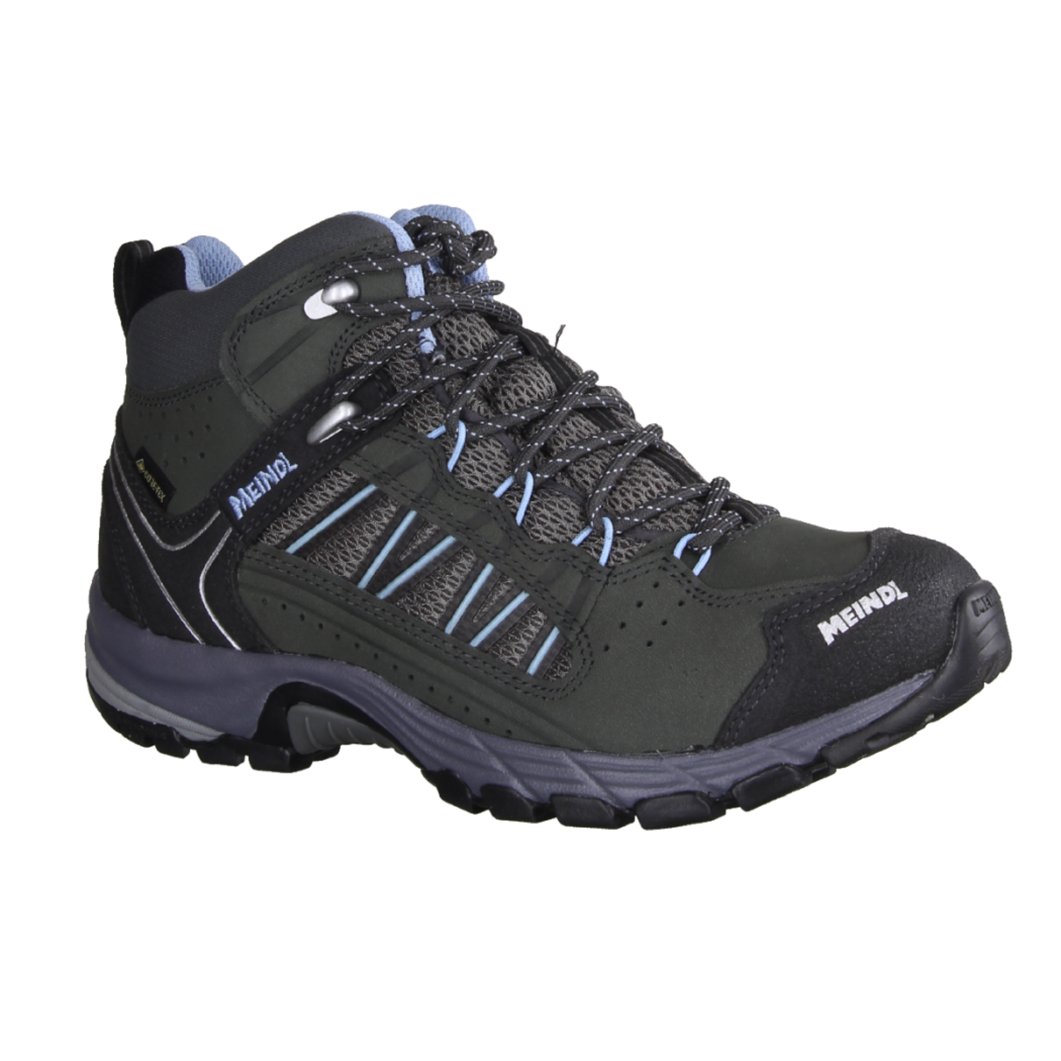 Meindl Journey Lady Mid GTX 5273-31 Damen, Wanderschuhe, Leder/Textil,Anthrazit - Bild-1