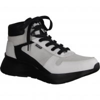 Finn Comfort Meribel Weiss/Bianco/Schwarz (weiß) - sportlicher Schnürschuh